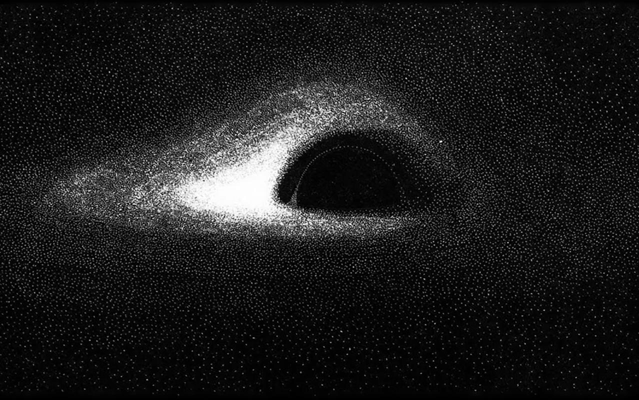 реальная фотография черной дыры