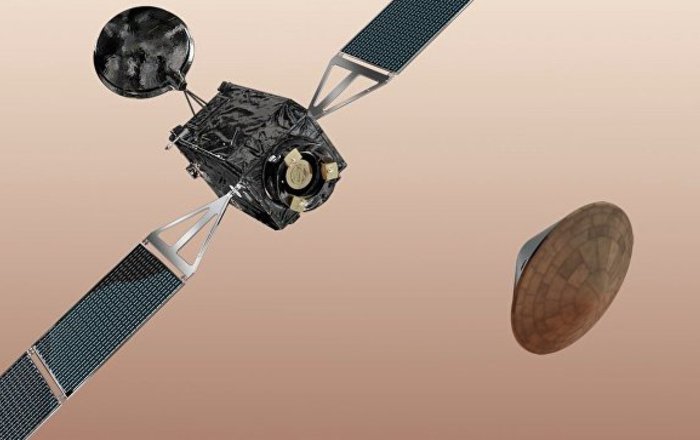 Модуль «Скиапарелли» разбился при посадке на Марс из-за зависшего компьютера