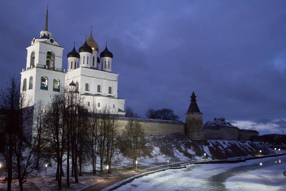 Псков Троицкий собор 12 века