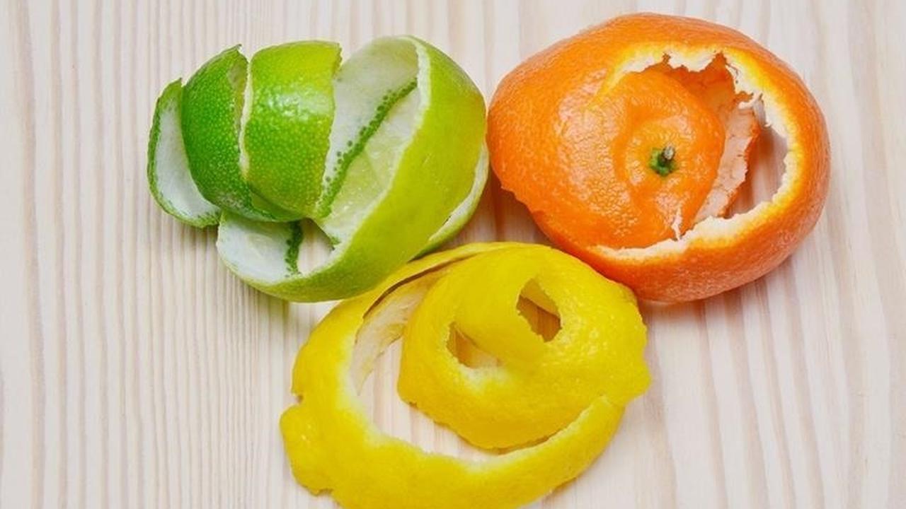 Сок из шкурок мандарина