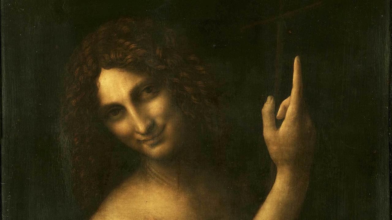 Картина да винчи с пальцами