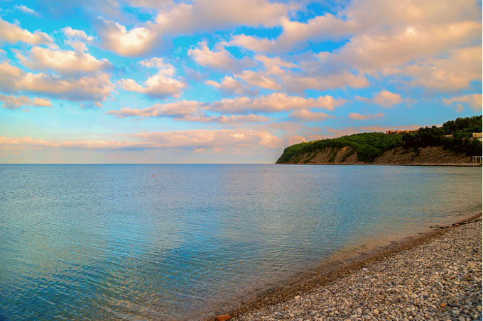 Побережье Черного моря.