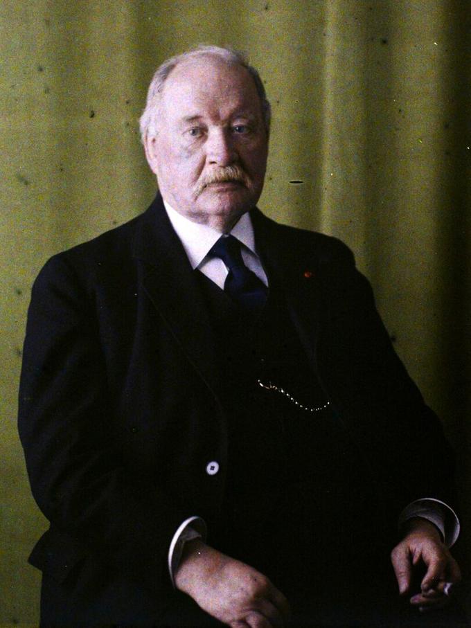 Редкое цветное фото Аррениуса. 1922 год