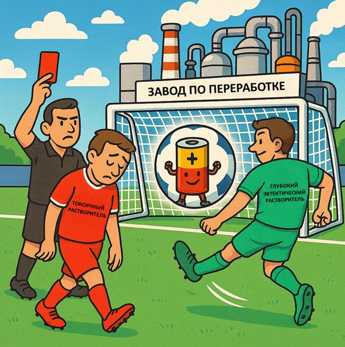 Химики предложили высокоэффективный экстрагент для извлечения ценных металлов из аккумуляторов