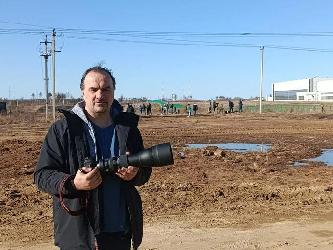 На космодроме «Восточный»