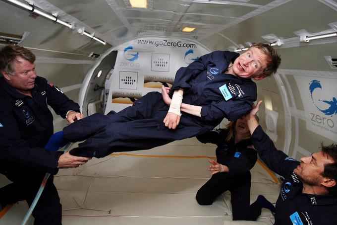 Стивен Хокинг в невесомости (проект ZeroG)
