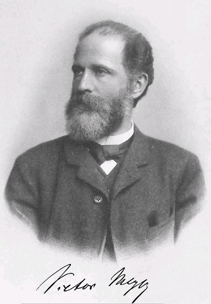Виктор Мейер, ок. 1880 года
