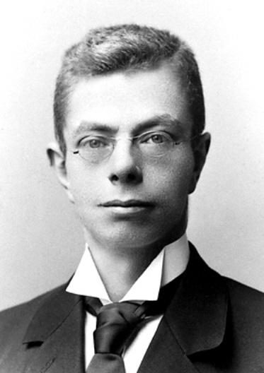 Питер Зееман в 1902 году