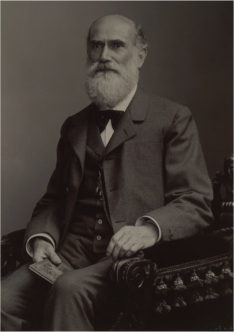 Фотография Теодора Карла Густафа фон Лебера. 1901 год (переиздание 1896 года). Из коллекции библиотеки университета Гейдельберга, Германия.